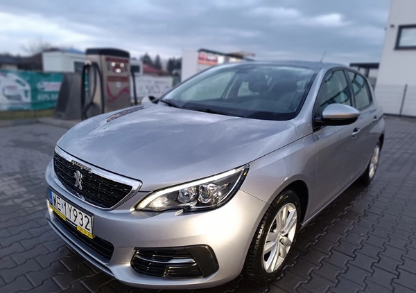 Peugeot 308 cena 50000 przebieg: 120000, rok produkcji 2020 z Chełm małe 781